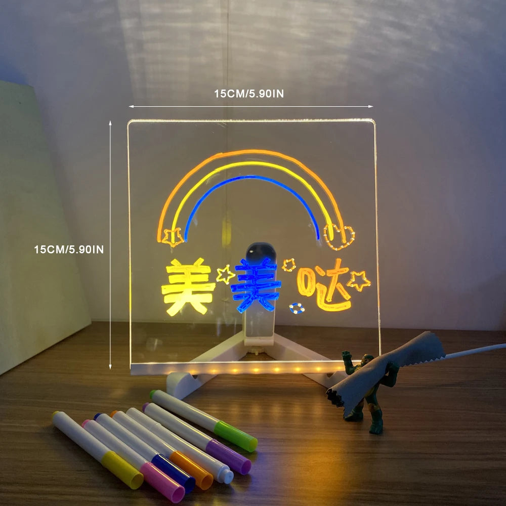 TRONO™LED Acrylic Note Board